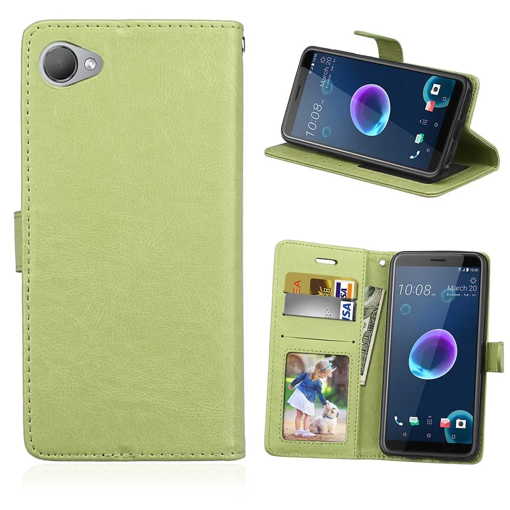 Задняя крышка корпуса кожаный бумажник телефонные чехлы для htc Desire 626 626S 626G + One M8s