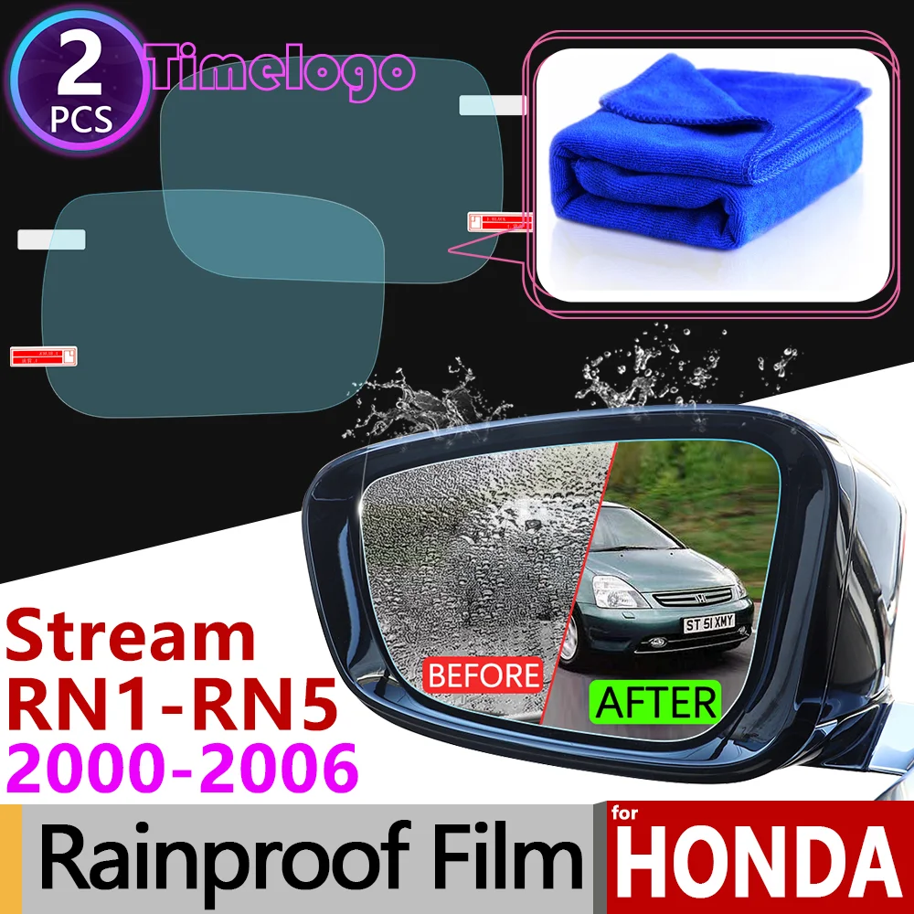 Противотуманная пленка для Honda Stream 2000 ~ 2006 полное покрытие Зеркало заднего вида