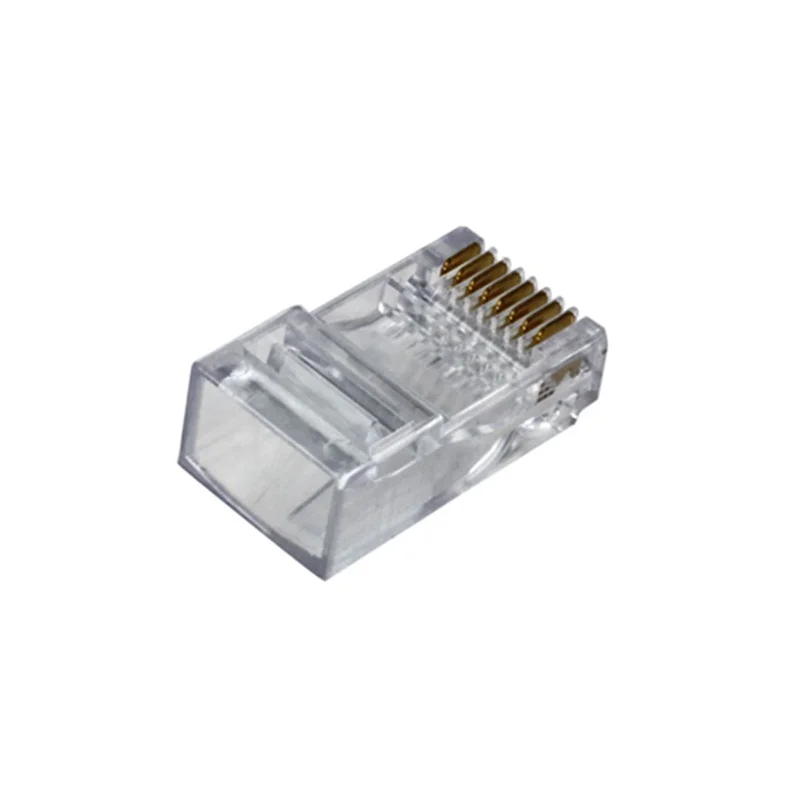 150 шт RJ45 8P8C сетевой кабель CAT5E Cat6 разъем обжимной прозрачный | Строительство и