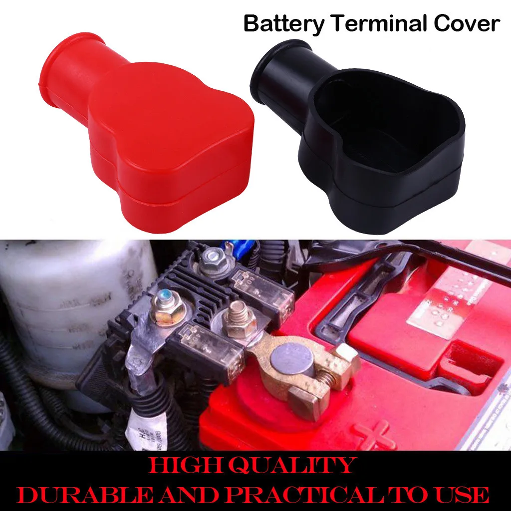 2 шт. автомобильный аккумулятор отрицательные положительные клеммы крышки