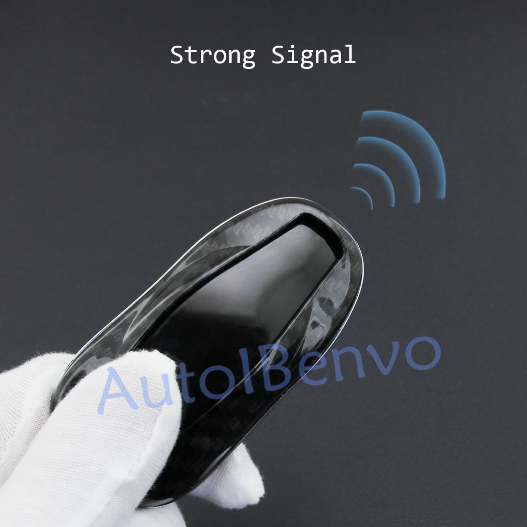 Защитный чехол для ключа Tesla Model 3 из углеродного волокна | Автомобили и мотоциклы