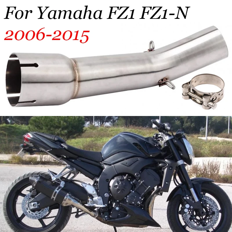Глушитель выхлопной трубы для мотоцикла Yamaha FZ1 FZ1N FZ1000 2006-2015 | Автомобили и