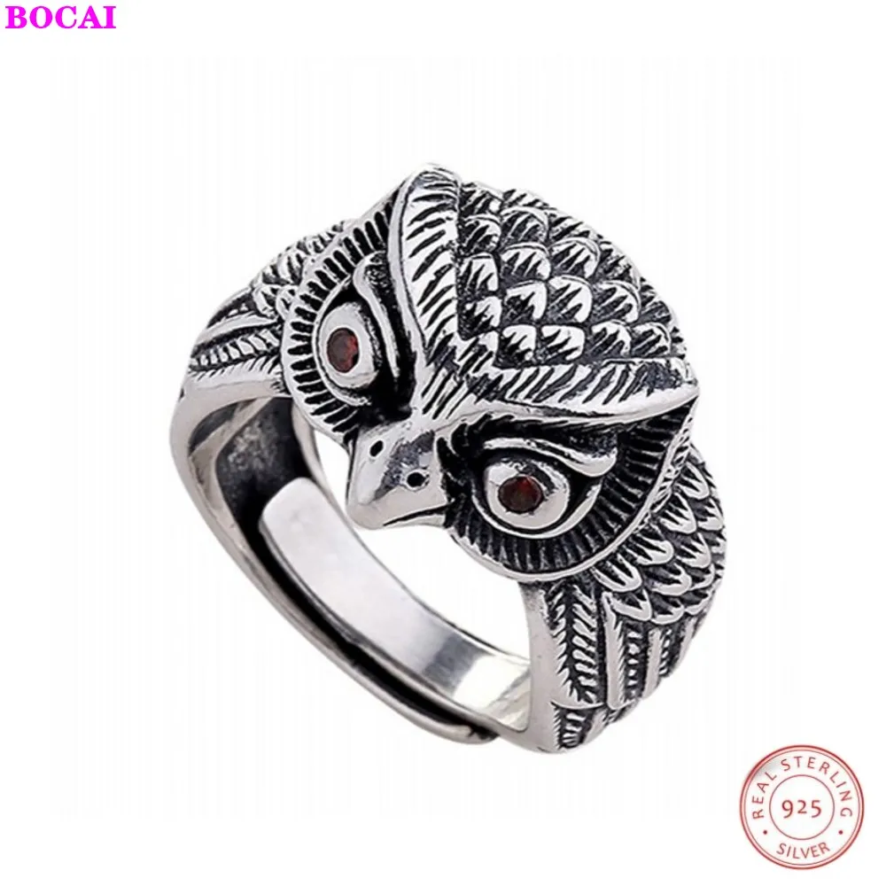 

Мужское и женское кольцо из серебра 2021 пробы с фигуркой совы