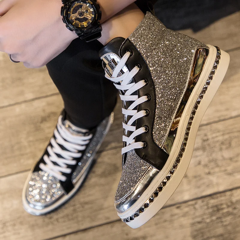 Winter Ankle boots Men Shoes luxury brand Fashion Leather Boots For Men Casual Waterproof Flat Male Shoes chunky Sneakers