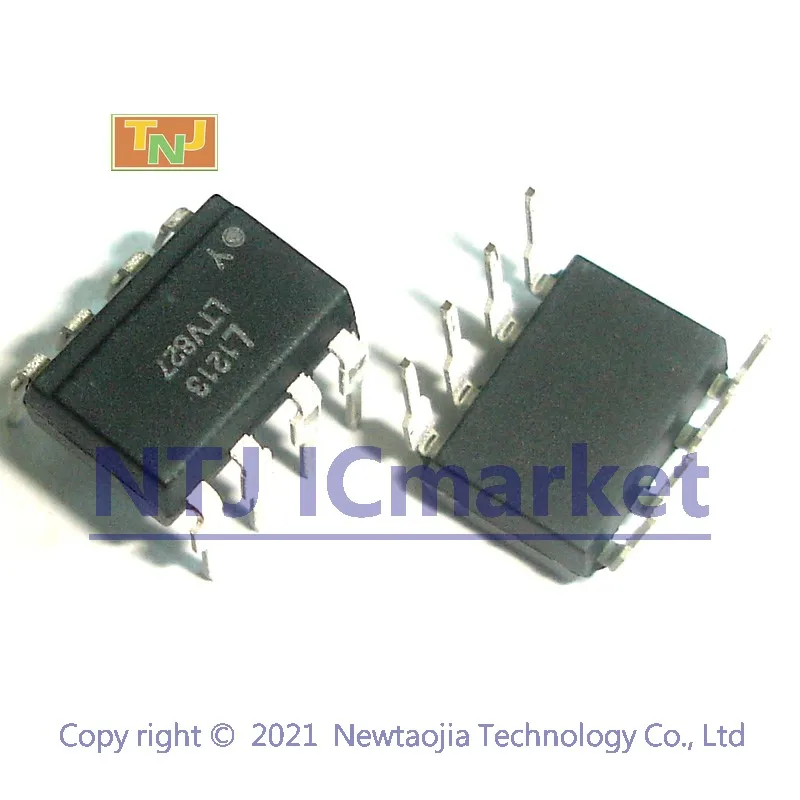 50 шт. LTV827 DIP 8 оптоизолятор 5KV 2CH TRANS IC CHIP|Интегральные схемы| |