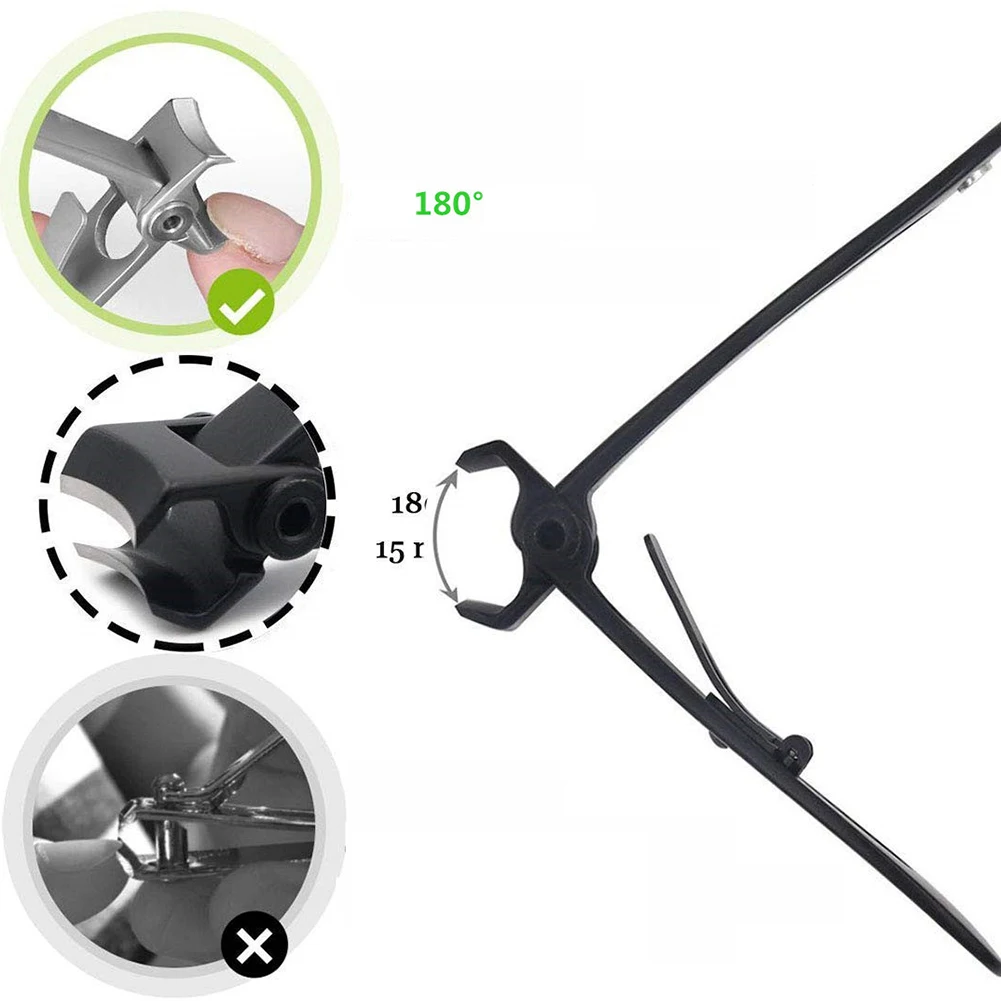 

3 Pcs Wide Jaw Nail File Nail Clippers Dead Skin For Men Women Pedicure Stainless Steel Opening Fingernail Cutter Set Heavy Duty