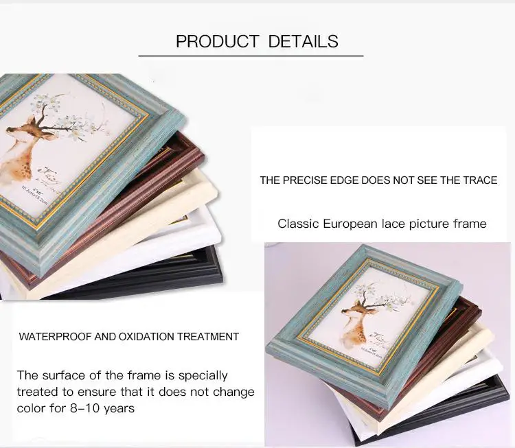 Новейшая модная качественная винтажная фоторамка домашний Декор Ретро