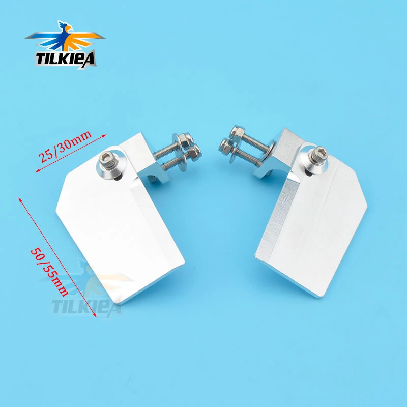 Регулируемые алюминиевые поворотные плавники обработанные на станке с ЧПУ