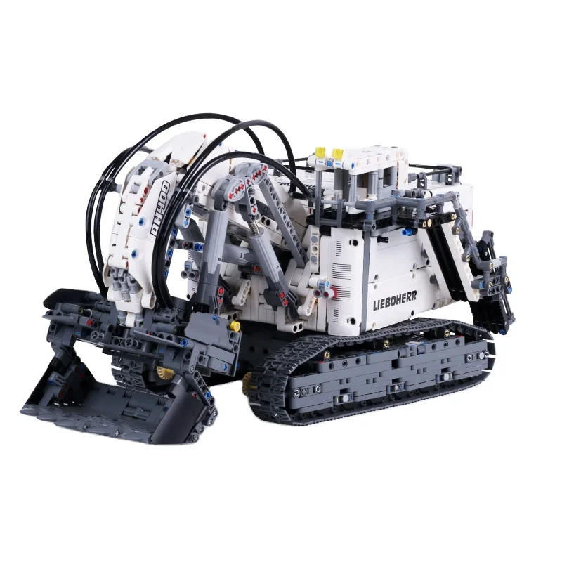 

Строительные блоки MOULD KING 13130 для экскаватора, технологии, приложение для строительства, Обучающие игрушки, радиоуправляемая техника для де...