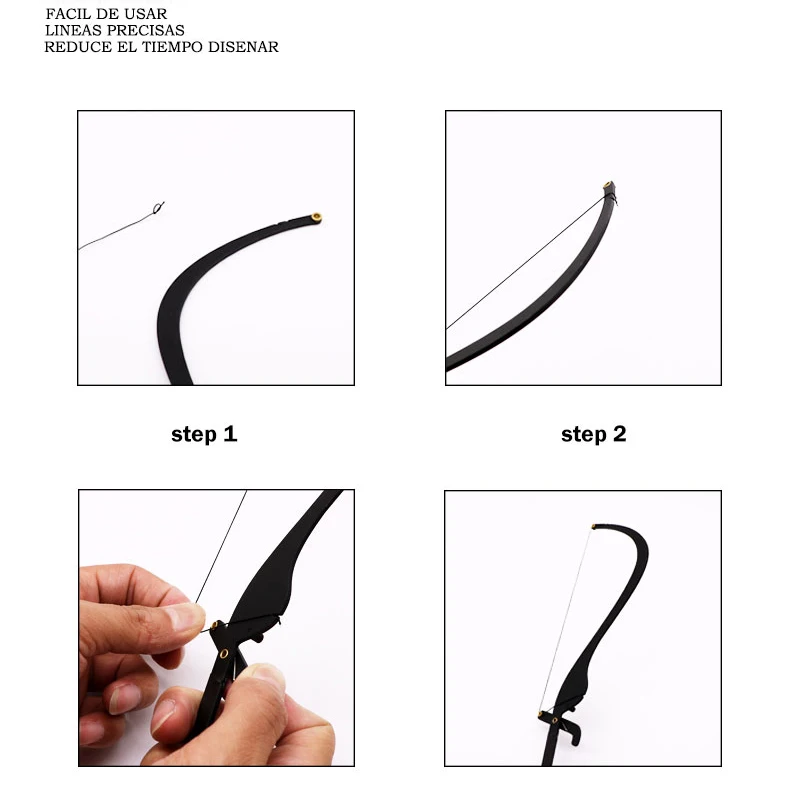 Инструменты для нанесения на брови линейка измерительная бровей тату