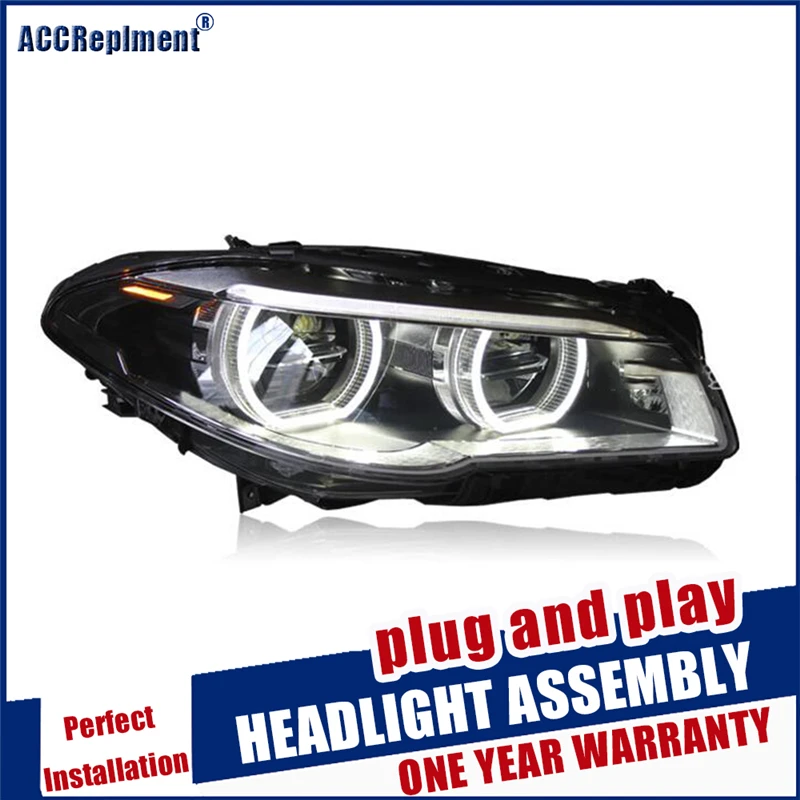 

LED Turn signal Car Styling For BMW 5 series Headlights 2011-2017 For F10 F18 520 523 525 All LED Head lamp Led DRL