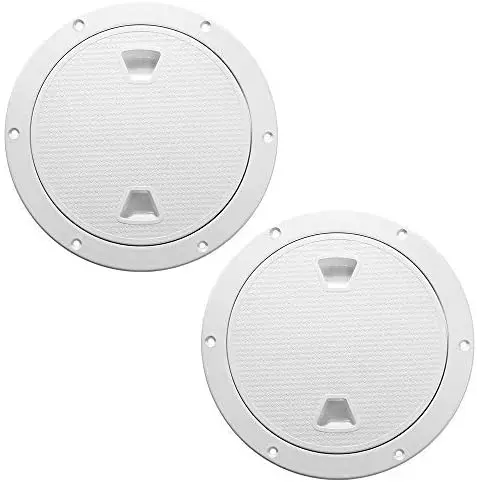 

Made 4/6/8" Boat Hatch Deck Plate Boat Round Non Slip Inspection Hatch with Detachable Cover 143/198/250mm