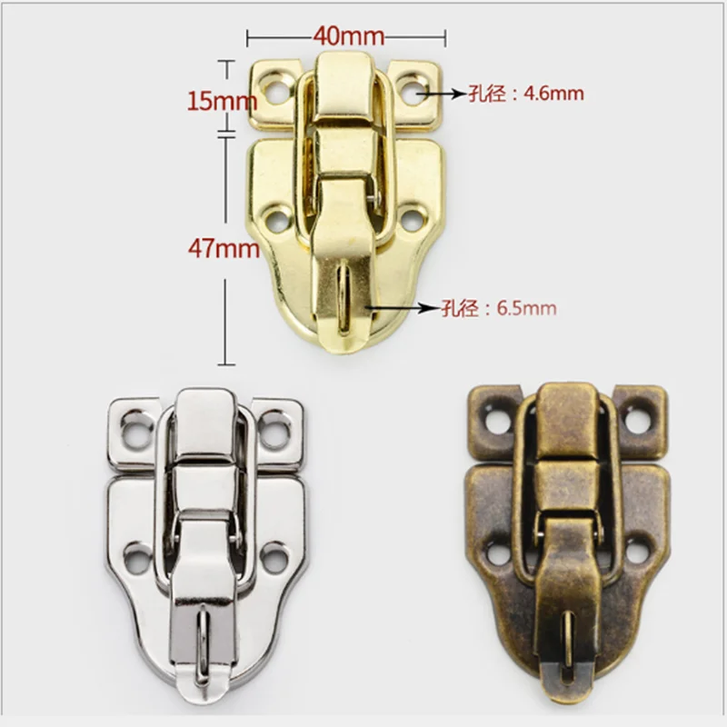 1 шт. винтажный замок Античная Металлическая коробочка для ювелирных изделий