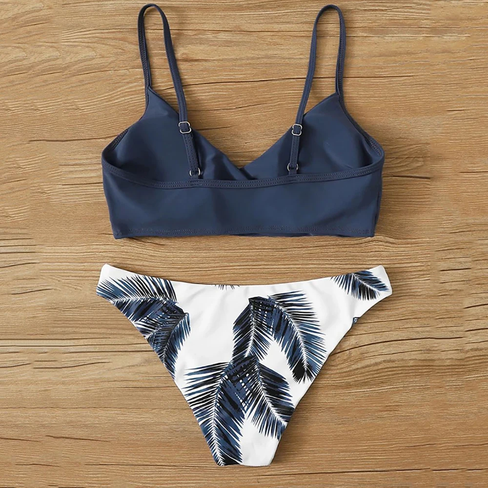 Бандажный купальник RXRXCOCO Женский бразильский бикини комплект купальный костюм с