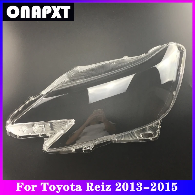 

Front Headlight Cover Replacement For Toyota Reiz Car Plexiglass Head Light Lampshade Lamp Shell Case Transparent Lens 2013-2015