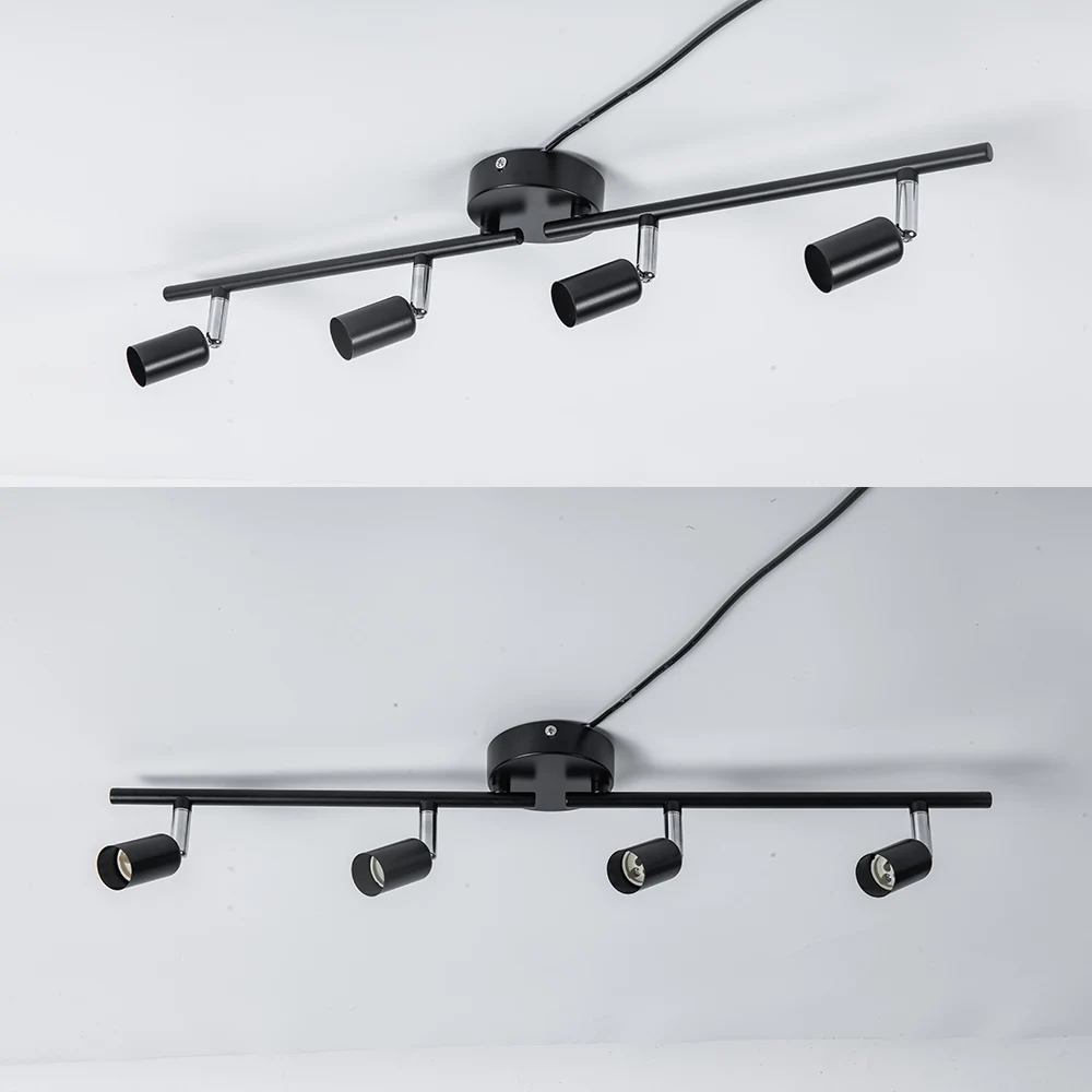 Поворотный потолочный Точечный светильник патрон цоколя лампы GU10