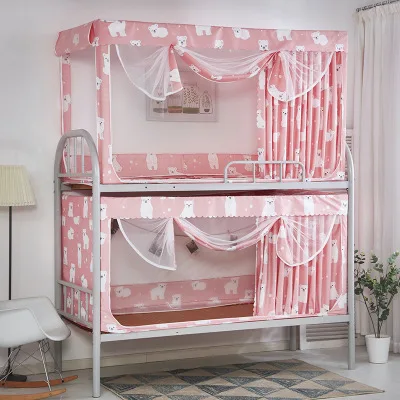 STYLE 3 LeRadore москитная сетка для студентов с затемненными занавесками полиэфирная кружевная двухъярусная кровать сетки от насекомых для одиночной кровати Moustiquaires - Цвет: STYLE 3
