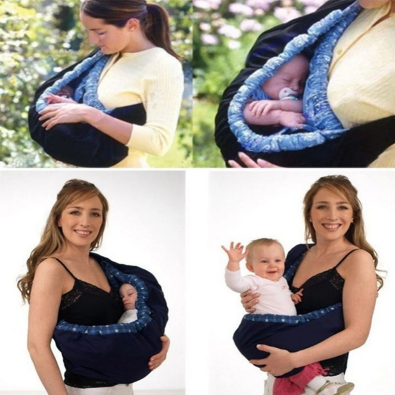 

Newborn Baby Carrier Swaddle Sling Infant Nursing Papoose Pouch Front Carry Wrap Pure Cotton Breastfeed Feeding Bag