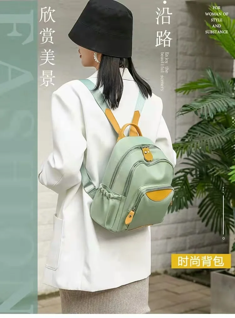 

Oxford cloth backpack new Korean style travel outdoor backpack casual fashion female bag