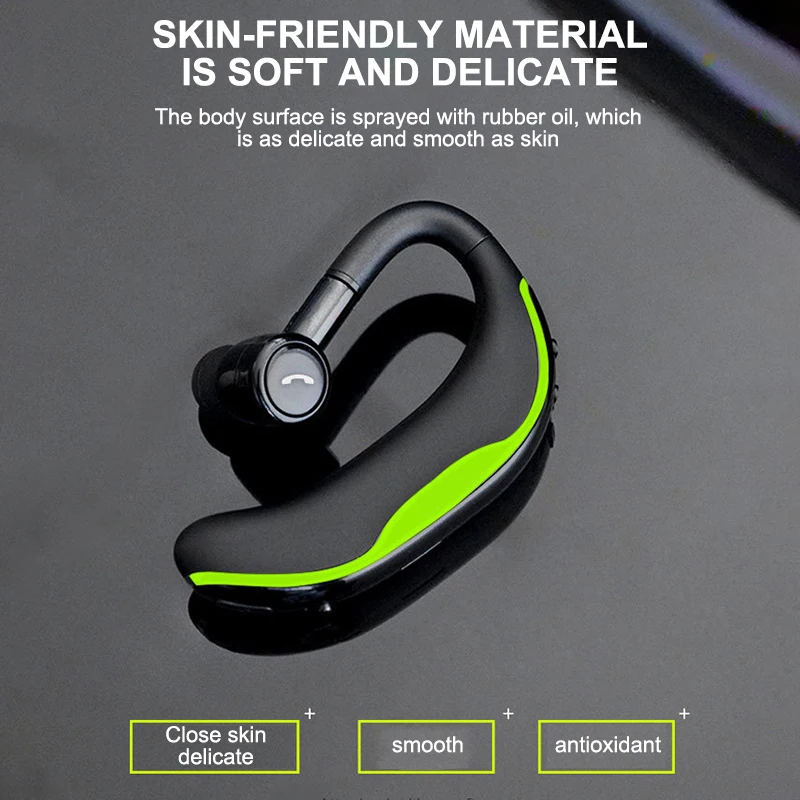 Bluetooth наушники Vogue Бизнес голосовое напоминание Водонепроницаемая гарнитура F600