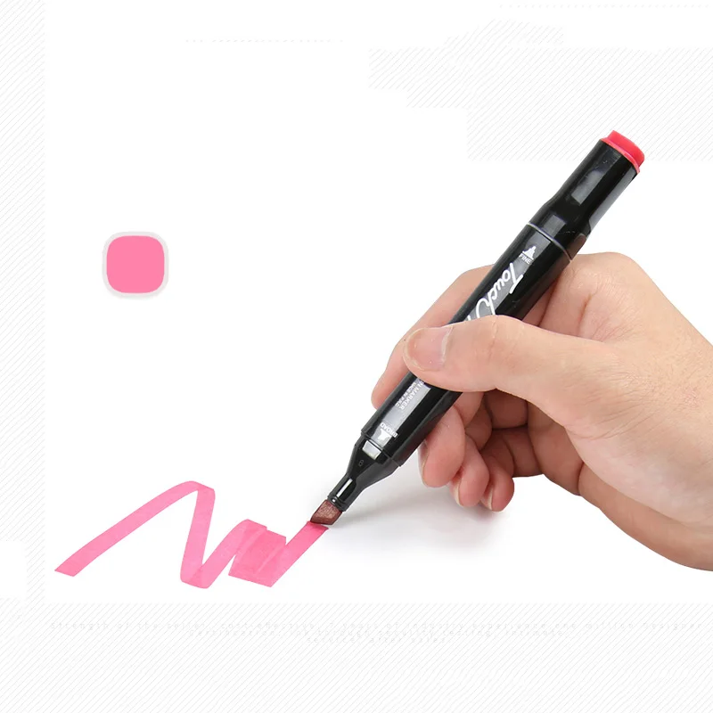 TOUCHMARK, 30 цветов, набор маркеров для творчества, двойная головка, для художника, аниме, дизайн, маркер для рисования, ручка для рисования, для детей, подарки, коробка, товары для рукоделия