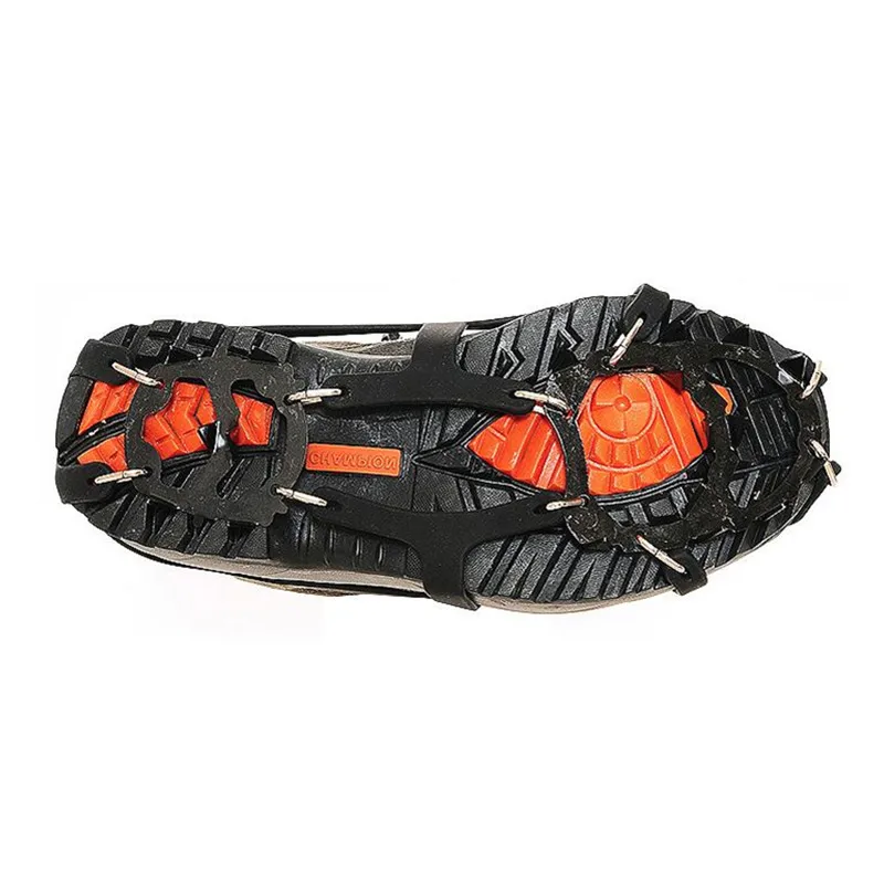 Открытый 18 зубов кошки лед с альпинистским оборудованием Non slip шипы прочный