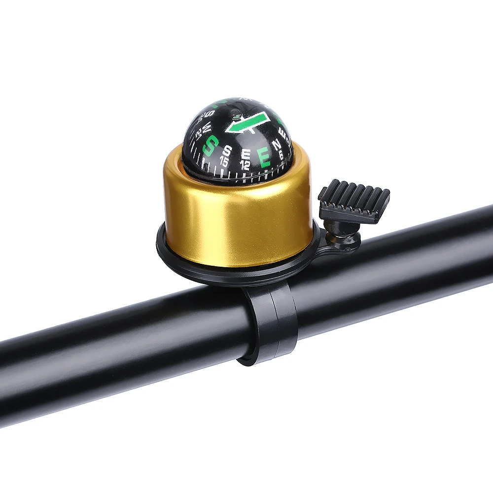 Креативный внешний с компасом велосипедный дорожный велосипед руль звонок