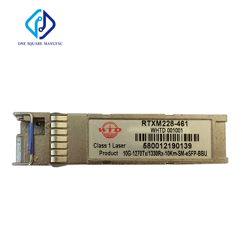

WTD RTXM228-461 10G-1270TX/1330RX-10km-SM-eSFP-BBU волоконно-оптический модуль