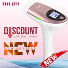 Лазерный эпилятор Mlay IPL, депилятор для удаления волос на лице и теле, триммер для зоны бикини, эпилятор для женщин