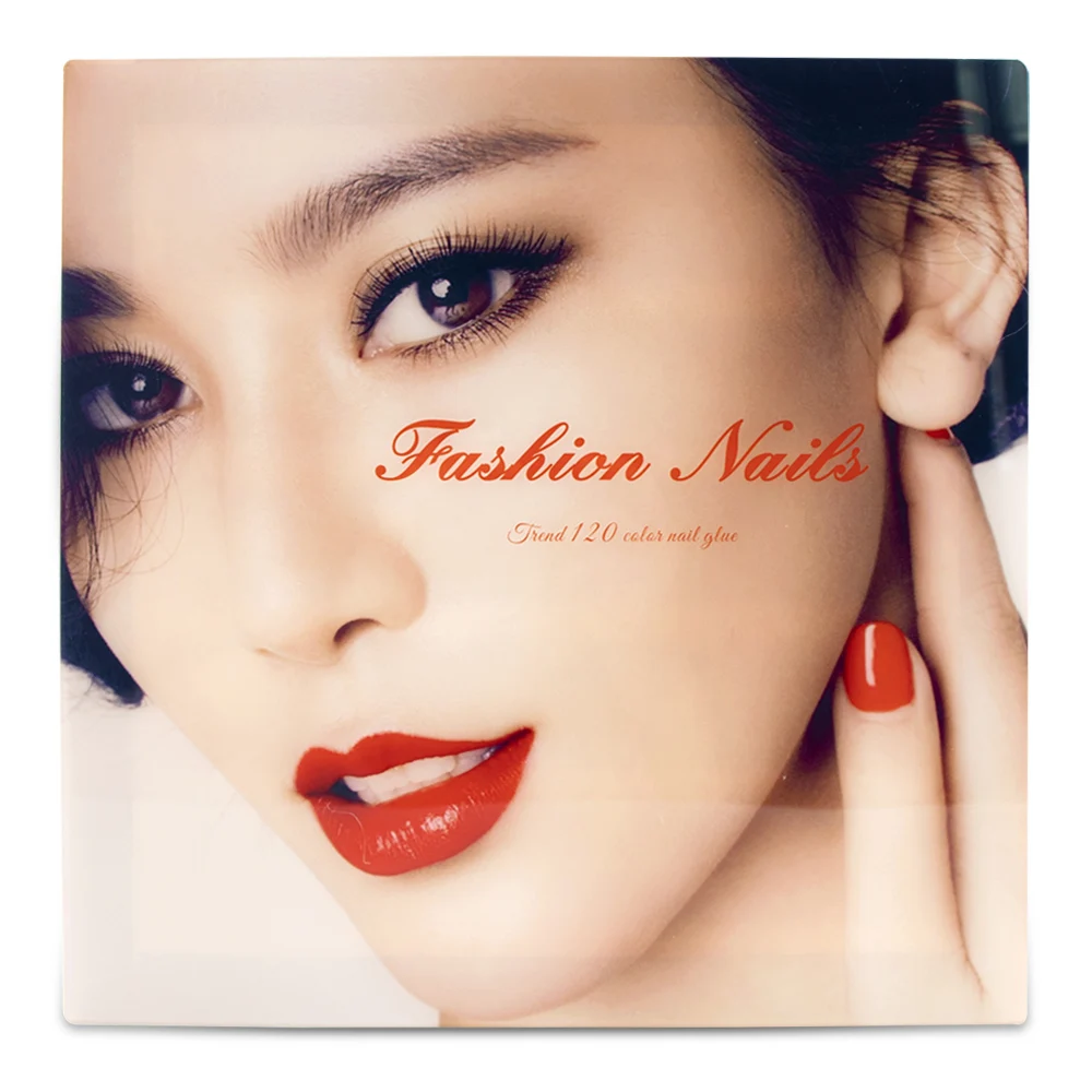 120 цветов акриловая панель для демонстрации ногтей демонстрирующая Гель лак