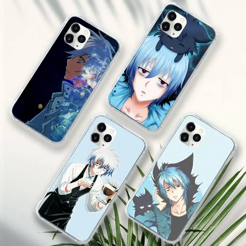 

Servamp Kuro Kun Japan anime Phone Case Transparent soft For iphone 12 11 13 7 8 6 s plus x xs xr pro max mini