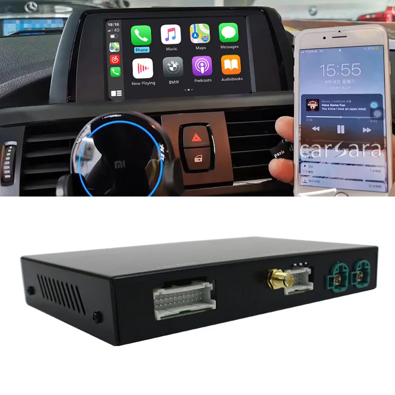 Адаптер Apple CarPlay для BMW серии 1 2 3 4 5 6 7 E60 E61 E81 E82 E84 E87 E90 E91 E92 E93 F10 F20 F30 F01 F06 F35 X5 X6 CIC