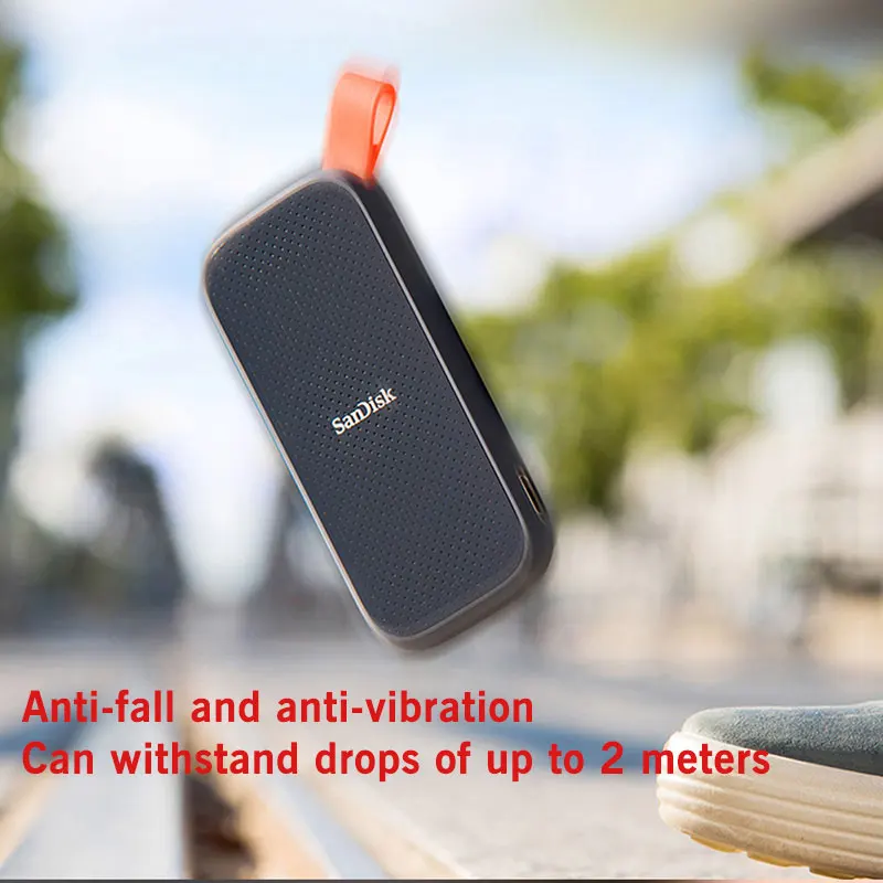 Оригинальный внешний твердотельный накопитель SanDisk SSD 1 ТБ USB 3 USB-C 480 ГБ 520 м/с
