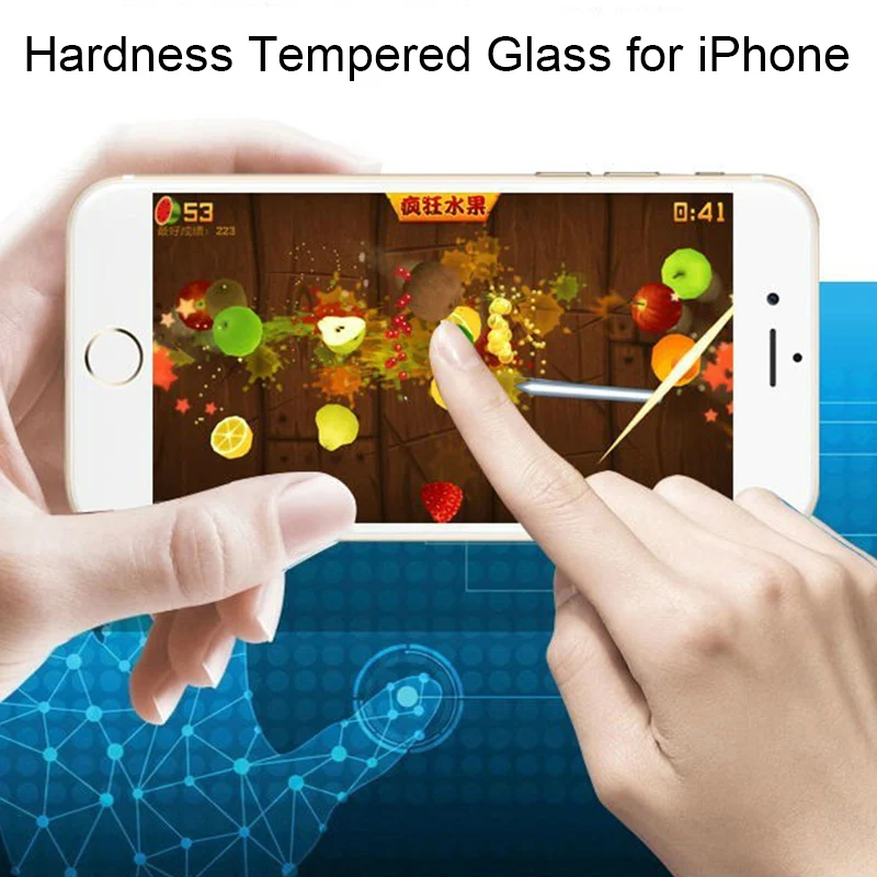 1 шт/2 шт стекло для iPhone 8 7 6s 6 Plus защитная пленка на X XR 5s SE прозрачное 11 Pro Max XS |