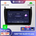 Prelingcar Android10.0 без DVD 2 Din Автомобильный Радио Мультимедиа Видео плеер навигация GPS для Volkswagen VW polo 2008 2012 2015 седан