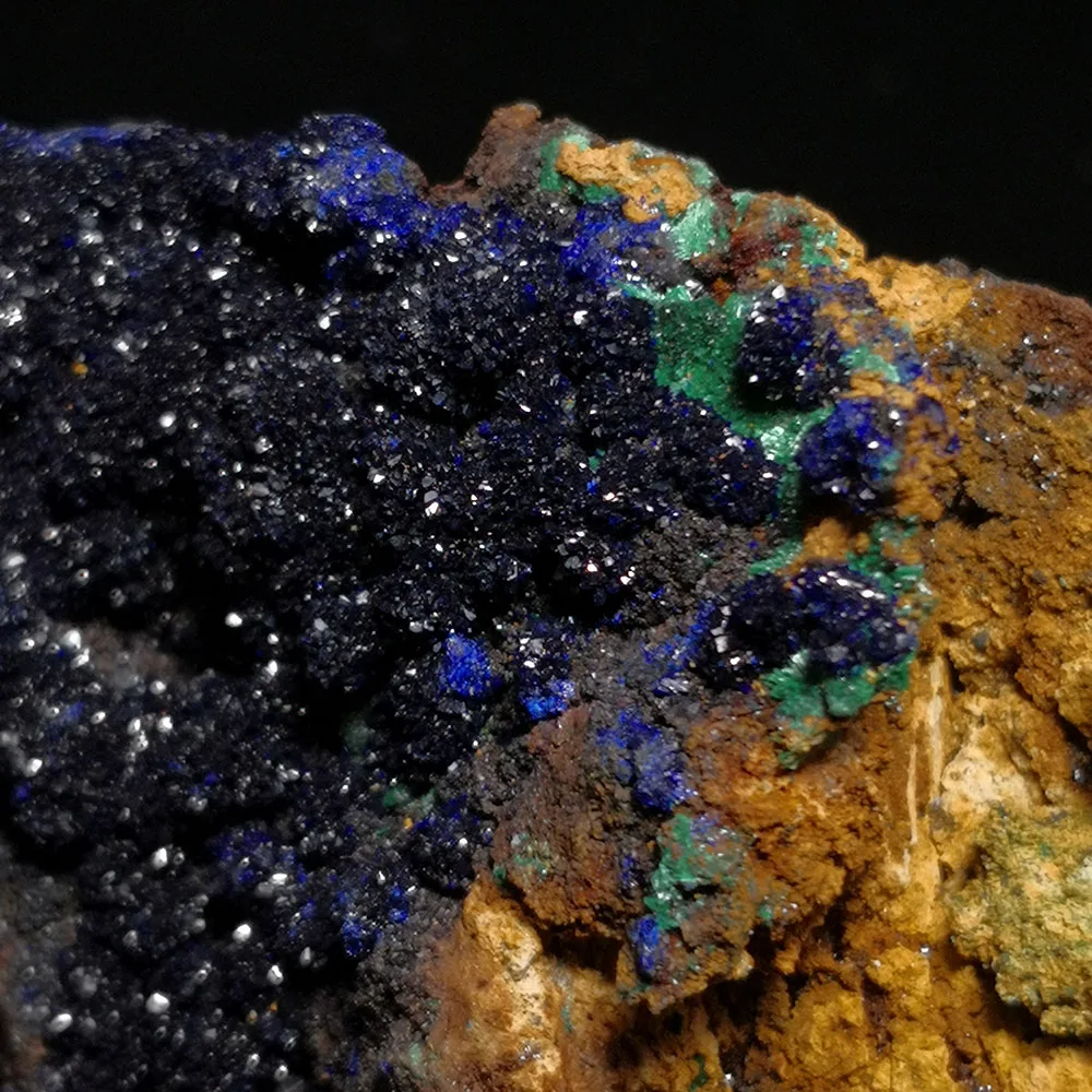 

170g A7-2sun Natural Stone Malachite Azurite Mineral Crystal Specimen Home Decoration from Anhui Province China
