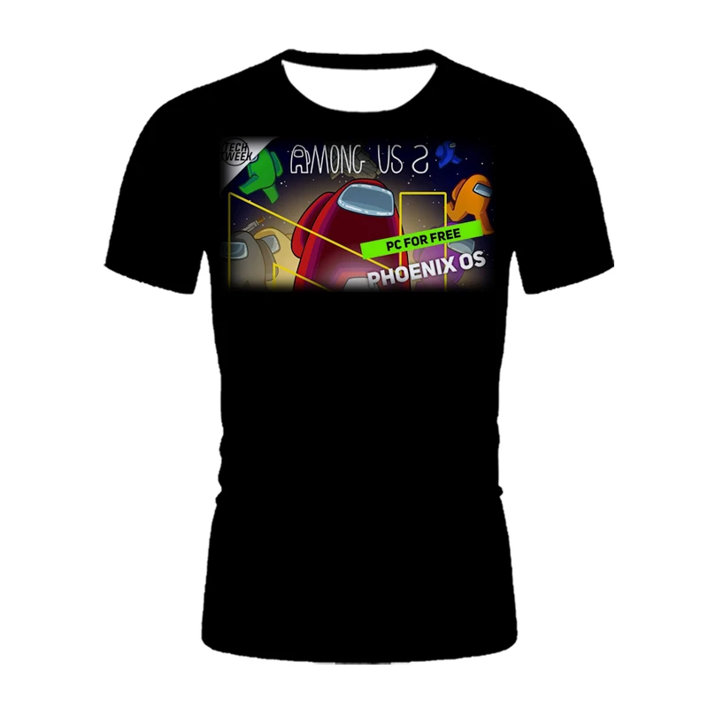 

2021 New Game 3D Male T-Shirt Funny Summer Cartoon Cute Cute Graphic T-Shirt Hip-hop Summer Short Sleeve T-Shirt XXS-6XL