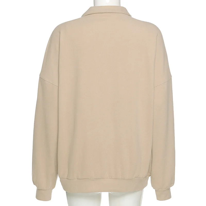 

Hoodie Women Oversized Sweatshirt Y2k Harry Styles Sweatshirt Turn-down Collar Korean Fashion Clothing Harajuku Hoodies Women