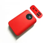 Внешний аккумулятор 10000 мАч DIY, чехол-зарядка, 3*18650 светодиодный цифровой дисплей, внешний аккумулятор 2 USB Micro-Type-c