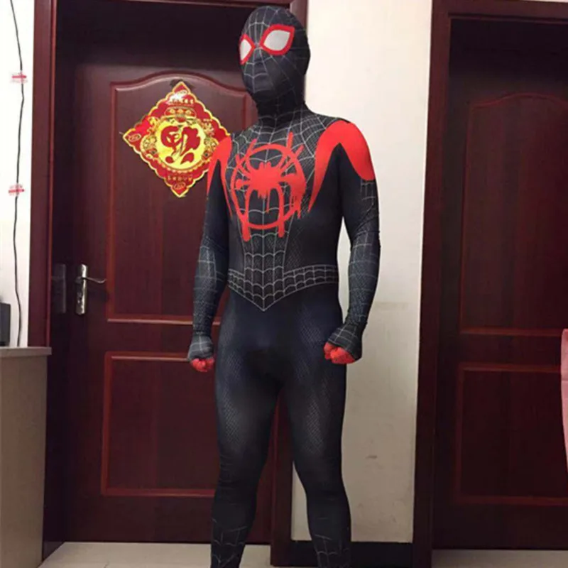 Маскарадный костюм для детей и взрослых с изображением Человека паука в стихах