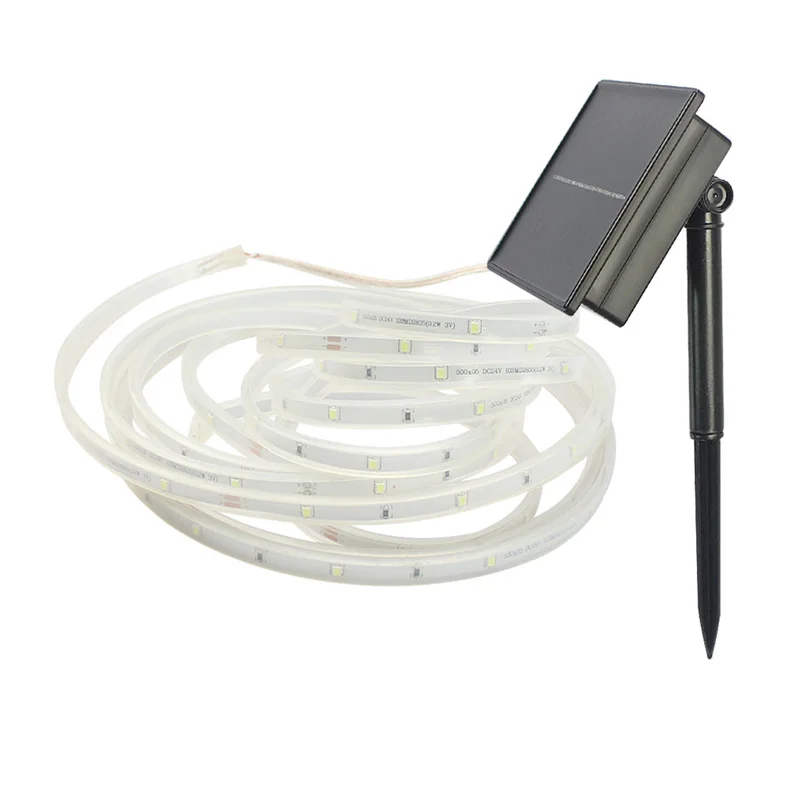 Светодиодный светильник на солнечной батарее RGB 2835 Теннисный уличная лента яркий