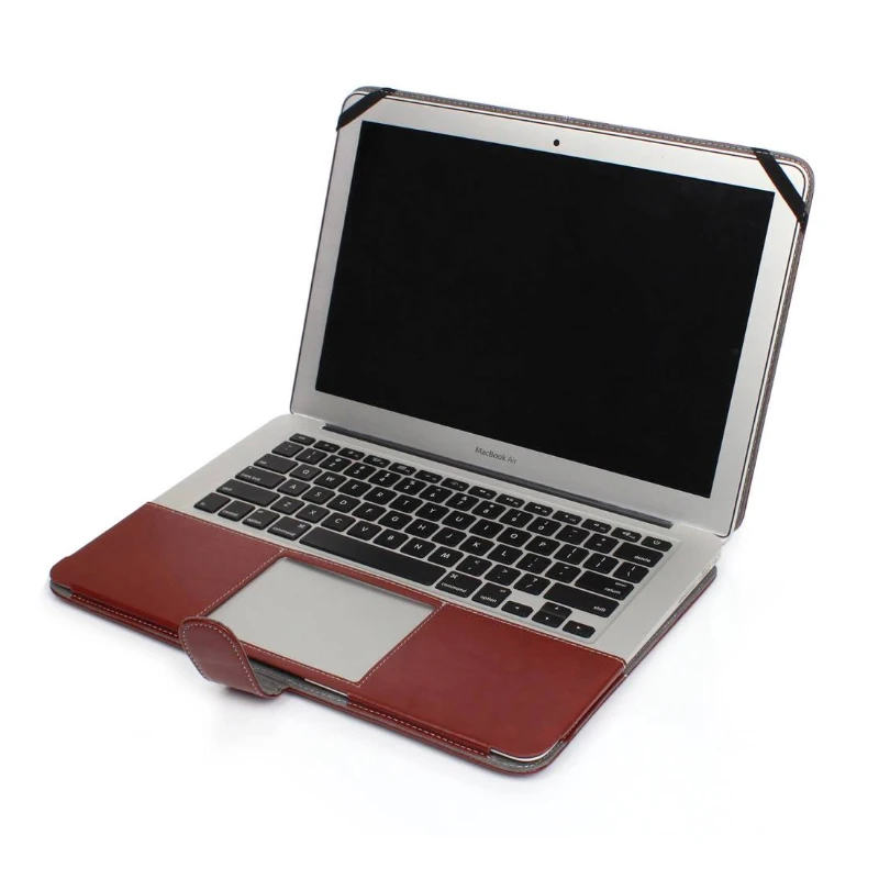 Сумка из искусственной кожи для Apple Macbook чехол ноутбука Air 11 12 13 женщин и мужчин