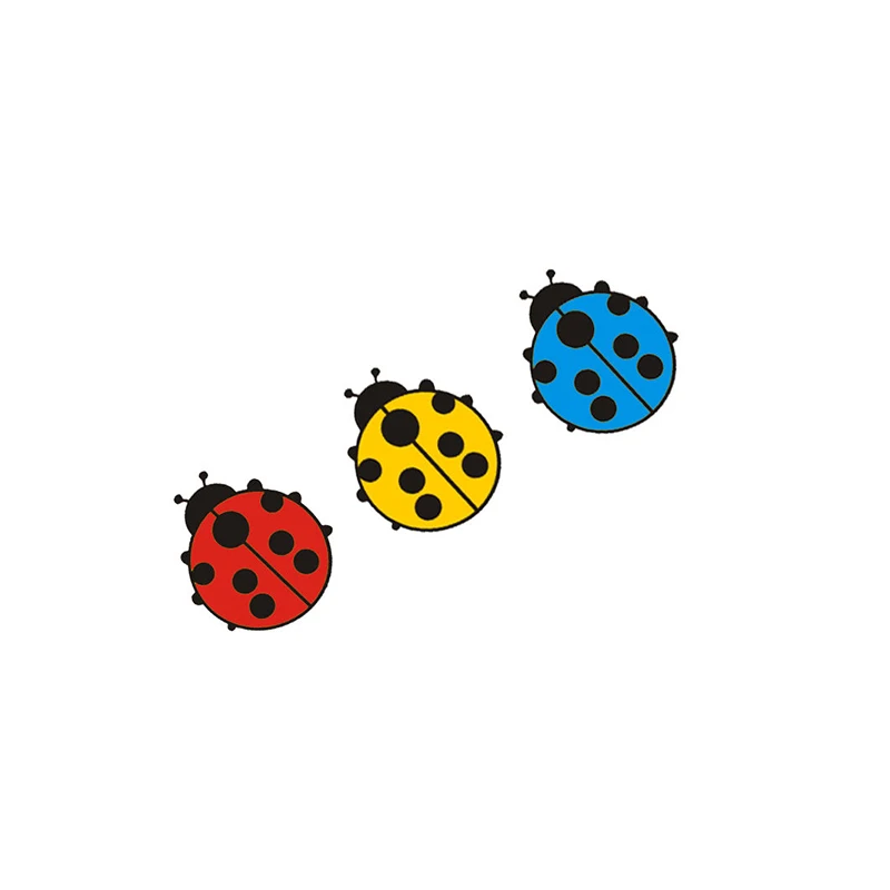 

Cartoon beetle pattern car sticker scratch can cover cute and funny decoration creative sticker beetle rear bumper dooruniversal