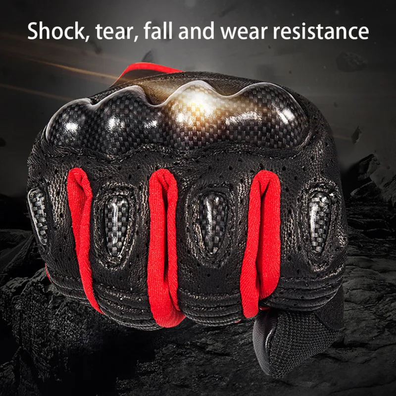 Перчатки для езды на мотоцикле мужчин уличные спортивные митенки велосипеде