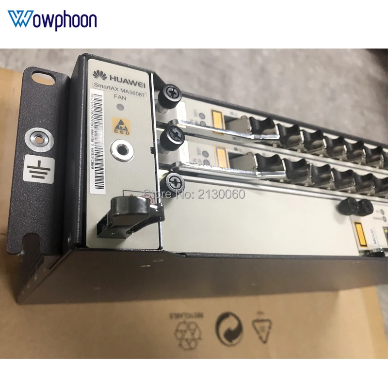 1G DC Huawei MA5608T GPON OLT с 1 * MCUD + MPWC 2 GPFD 16 порт B C ++ сервисная плата|Оптоволоконное