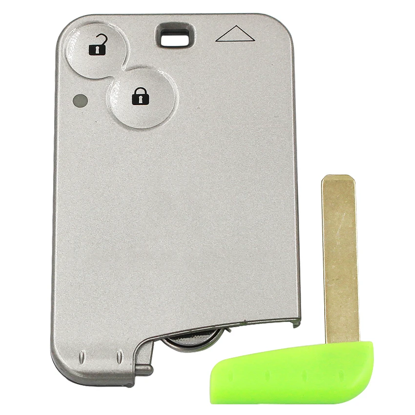 Новый дистанционный ключ-брелок для смарт-карты с 2 кнопками Laguna Espace 2001 - 2009 433 МГц |