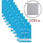 10 шт. многоразовые Анти-туман очки тканевая салфетка для очистки стекла очиститель очков 140*145 мм очки ткань для очистки объектива очиститель экрана одежда