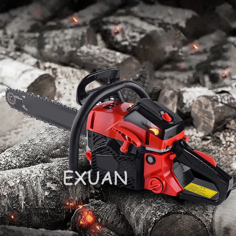 Gasoline electric chain sawing wood sawing high-power small portable chain sawing chain sawing gasoline sawing wood cutting mult