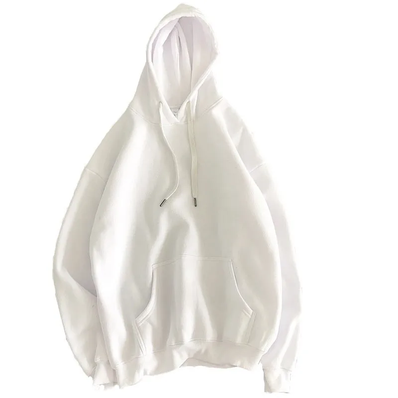 

Fall new style hooded sweater men's tide brand plus size hoodie men's jacket