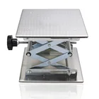 Подъемник из нержавеющей стали, 100x10 мм, деревообрабатывающее оборудование, гравировальная лабораторная подъемная платформа, Столярный инструмент